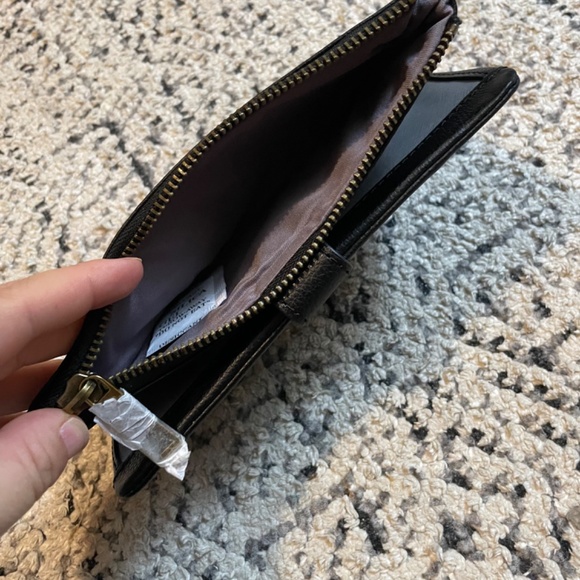 Fossil LAINIE CLUTCH BLACK wallet - Picture 5 of 7